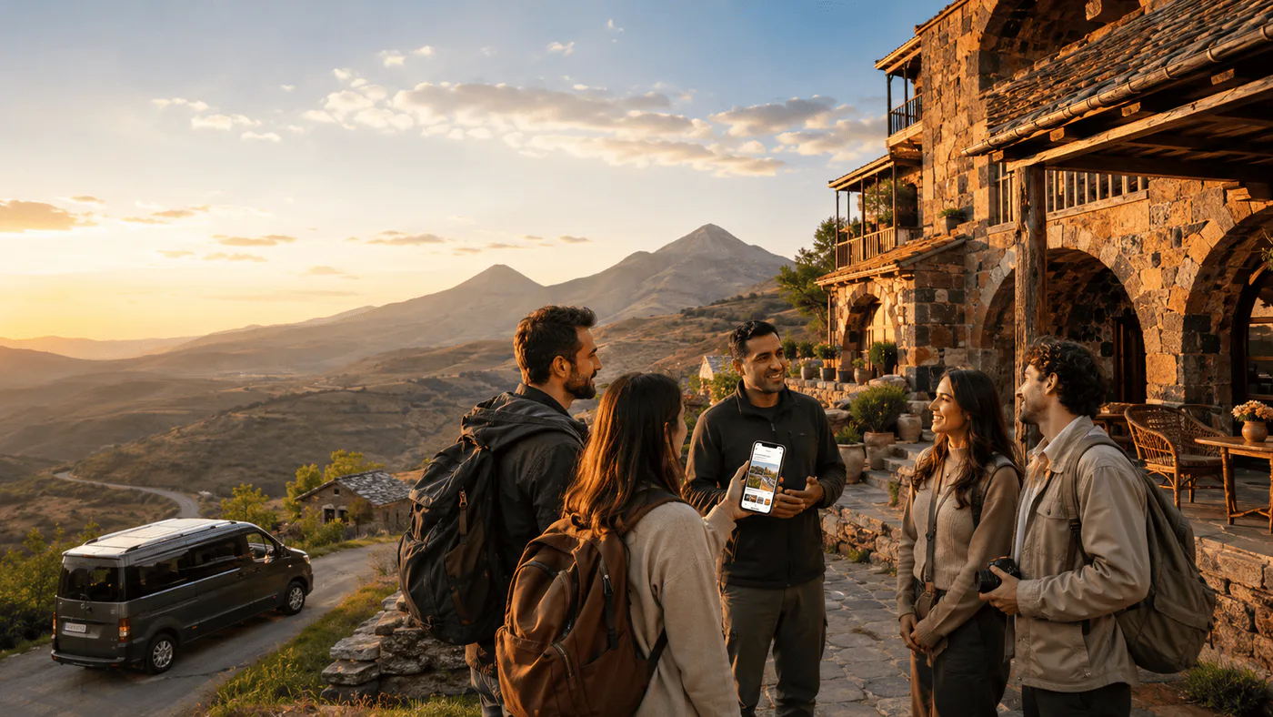 Armenia tourism, accommodation in Armenia, tours in Armenia, Armenian travel companies, guesthouses in Armenia, travel experiences Armenia